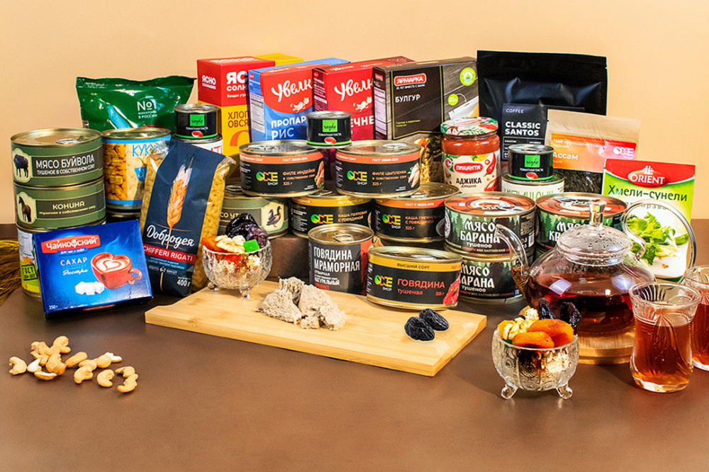 Продуктовый набор "С уважением к традициям: набор без свинины"