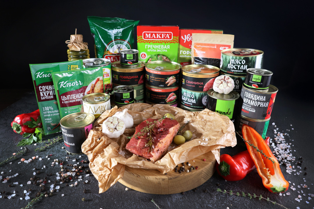 Продуктовый набор "Мясные деликатесы" 