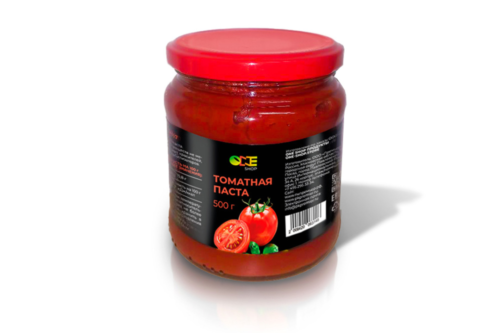 Томатная паста One Shop ст/б 500 г.